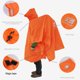 thumbnail image 4 of Typpkmm Chubasquero 3 En 1 Para Exteriores with Poncho Impermeable Con Capucha and, 4 of 6