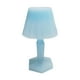 thumbnail image 2 of Lámpara de mesa pequeña con luz LED decorativa de noche, moderna y pequeña, para comedor. Azul, 2 of 9