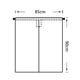 thumbnail image 2 of Cortina de puerta japonesa corta Divisor de la habitación colgante de la puerta noruega japonesa para colgar de la cocina kitchen85x90cm Cocina_85x90cm Magideal Cortina de puerta japonesa corta, 2 of 7