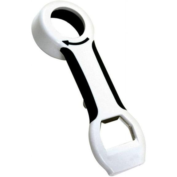 Norpro 4-in-1 Grip-EZ Bottle Opener - Easily Opens Twist Caps, Bottle Caps, Canning Lids and Can Tabs