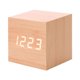 thumbnail image 1 of Nuevo Led Digital de madera moderno reloj despertador de escritorio termómetro calendario temporizador naranja PL206, 1 of 2