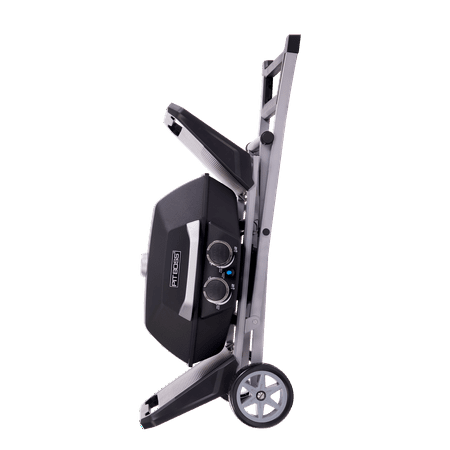 Pit Boss - 2-Burner Portable Gas Grill with Collapsible Cart - Black Sand