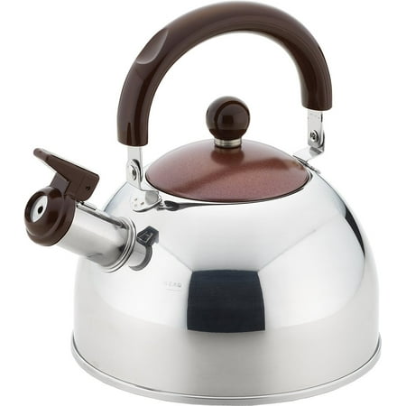 

Yoshikawa made in Japan whistling kettle 1.8L brown chocolate SJ2433// Lid