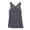 Grey, variant on Women Solid Sleeveless Sports Vest Training Running Fitness Top Pullover Loose Yoga Blouse Beaded Womens Top Bartender Tops for Women