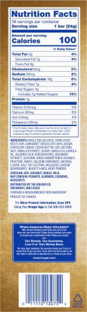 KR Chewy Chocolate Chip Granola Bars
