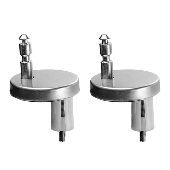 Mduoduo 2 Pcs Toilet Lid Hinge Screws Toilet Accessories Fixing Bolts