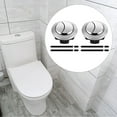 Huhudde Toilet tanks Flush Button 38mm Double Action Round Replacement