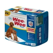 Four Paws Odor Control Wee-Wee Control Training Pads, 100 Count