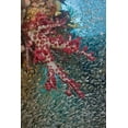 thumbnail image 2 of Shimlock, Jones 23x32 White Modern Wood Framed Museum Art Print Titled - Baitfish around soft coral, Papua, Indonesia, 2 of 4