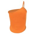 thumbnail image 4 of Top De Tirantes De Verano Dobladillo curvo Casual Corp Top Chaleco asimétrico Tops Traje de calle (Naranja L) Kuymtek para Mujer Naranja T XXL, 4 of 9