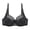 Womens Bras Black, variant on Lace Bras for Women with Underwire Plus Size S-6X Push Up Bralettes Ladies Trendy Solid Color Breathable Support Lifting Underwear Bra