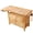 Natural 40, variant on 60-Inch Rubber Wood Workbench with 4 Drawers, 330LBS Heavy Duty Portable Work Bench for Garage Workshop, Natural