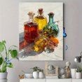 thumbnail image 4 of Oil & Vinegar Bottles Canvas Print Wall Art for Kitchen Dining Room Bar Restaurant, 4 of 8