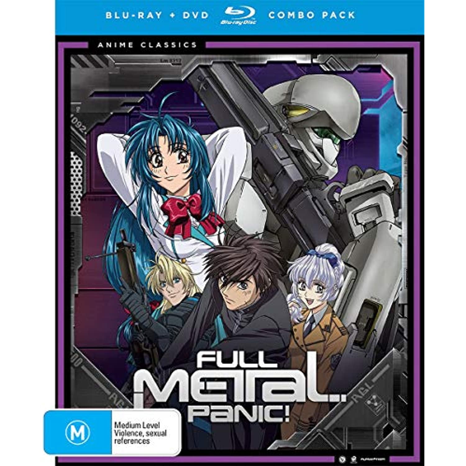 〈新品未開封〉フルメタル・パニック！　Blu-ray BOX FULLL PANIC! New Full Metal Panic! - The Complete Series (Blu-ray + DVD