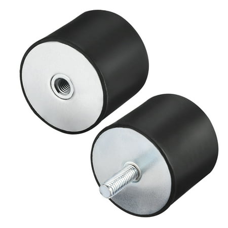 

Unique Bargains M10 Rubber Shock Absorber Anti Vibration Isolators 60 x 50mm Black