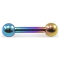 thumbnail image 1 of Mini straight Barbell Titanium 16 Gauge 6 mm length Perfect fit to eyebrow, 1 of 3
