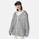 thumbnail image 3 of Fotbe GlitterSilver Chaqueta con Protección Solar UPF 50+ para Hombre y Mujer, Camisa con Capucha y Bolsillos-X-Large, 3 of 7
