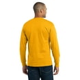 thumbnail image 3 of Port & Company PC55LST Mens Tall Long Sleeve 50/50 Cotton/Poly T-Shirt Tee Shirt, 3 of 3