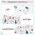 thumbnail image 4 of joogoo Cartoon Rockets Stars 2 Piece Long Sleeve Tee and Pants Cotton Pajama Set 6Y, 4 of 7