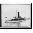 thumbnail image 2 of Historic Framed Print, U.S. Battleship Katahdin, 17-7/8" x 21-7/8", 2 of 9