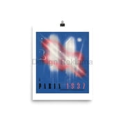 International Exposition Paris, France 1937 (Paris World's Fair). Unframed Vintage Travel Poster