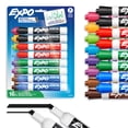 thumbnail image 1 of EXPO Dry Erase Markers, Low Odour Ink, Chisel Tip, Assorted Colours, 16 Count, 1 of 7