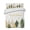 White, variant on Quilts Twin XL Size Bedding Set, Merry Christmas Lightweight Quilted Comforter, Xmas Pine Trees Snowflake Winter Farmhouse Reversible Bedspread Coverlet with Pillow Covers for All Season, 68" x 98"
