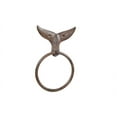 thumbnail image 2 of Handcrafted Model Ships  Cast Iron Decorative Whale Tail Towel Holder - 7.5 in., 2 of 2
