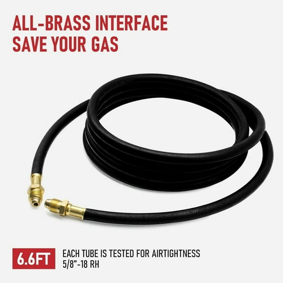 Argon Regulator Flowmeter Gas Gauge for Mig Tig Weld with Gas Welding Hose