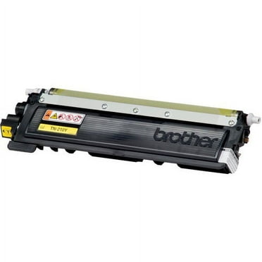 Brother Genuine TN210Y Yellow Toner Cartridge - Laser - 1400 Pages - Yellow - 1 Each | Bundle of 2 Each