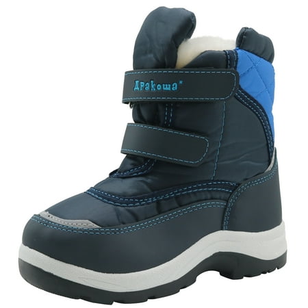 

Apakowa Kid s Boys Winter Snow Boots (Toddler/Little Kid)