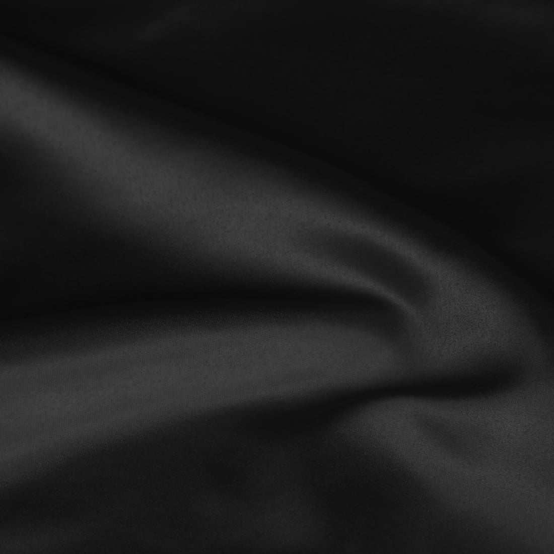 Unique Bargains 2-Piece Satin Ruffled Edge Pillowcases, King, Black