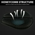 thumbnail image 4 of Gpoty 3D Motorcycle Seat Cushion,Motorcycle Comfort Gel Seat Cushion Motorbikeair Cover Shock Absorption Decompression Sunshade, 4 of 9