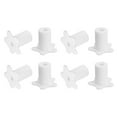 thumbnail image 1 of Paquete de 8 grommets de cable para agujero de pared de 5/8 pulgadas, kit de enrutamiento de cable de silicona, accesorios antideslizantes para pasar cables de pared para cable Ethernet (Blanco), 1 of 6