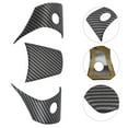 thumbnail image 3 of Stylish and Carbon Fiber Steering Wheel Cover Trim for Tesla Model 3 Y, 3 of 8
