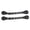 Black, variant on Riousery Western Vintage Adjustable Rhinestone Decorated Synthetic Leather Spur Straps for Boots Equipment, 1 Pair, White (8.7 in / 22 cm)