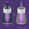 thumbnail image 4 of Dispositivo de conducción BG-002 Electronic Bug Zapper Lámpara para matar mosquitos portátil para el hogar Trampa para matar insectos con LED-UV 368nm para moscas, plagas, mosquitos, 2000 mAh, Eccomum Dispositivo de conducción, 4 of 5