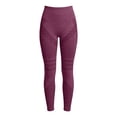 thumbnail image 6 of idosla Anti Cellulite Compression 3D Leggings Women Lifting Tummy Control with Resistance Bands Yoga Pants High Waist (Brick Red, XXL), 6 of 7