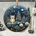 thumbnail image 4 of Nmdmisc Christmas Tree Decorations Christmas Hanging Ornament Christmas Tree Round Decoration Christmas Tree Hanging Pendants for Family Colleagues Friend,3.15", 4 of 7