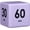 15-20-30-60min,purple, variant on Cube Timer, Timer with Gravity Sensor for Kitchen Studying Workout Classroom 15-20-30-60 Minute Preset,