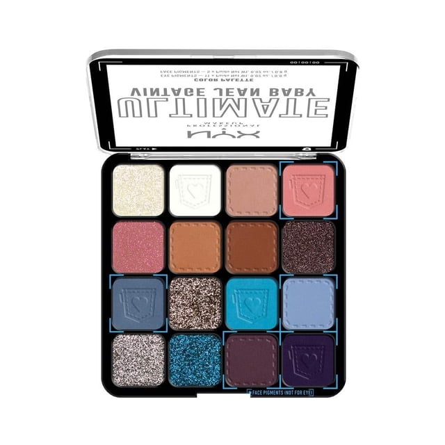 Paleta de Sombras Nyx Professional Makeup Ultimate Vintage Jean Baby