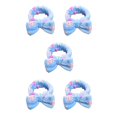 thumbnail image 2 of Qarigey Diademas Bowknot Estiramiento Banda para el sudor ajustable Adornos de rayas Diadema para de cara Gimnasio Correr Fresa azul Type2 NO2 Qarigey CBP385971, 2 of 4