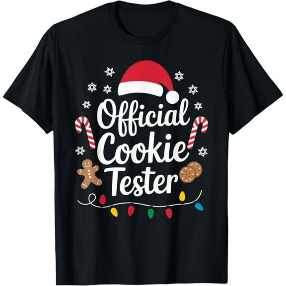 Premium model-Unisex-100% cotton-Official Cookie Tester Baking Crew Christmas Toddler T-Shirt