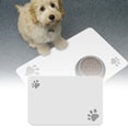 thumbnail image 3 of Pet Feeding Mat Washable and Reusable Cat and Dog Food Mat Training Puppy Water Absorbent Pad Quick Drying and Splash Proof Mat, 3 of 3
