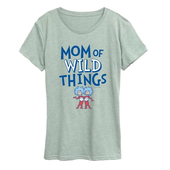 Dr. Seuss - Mom of Wild Things Women's Short Sleeve Graphic T-Shirt
