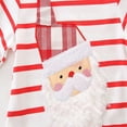 thumbnail image 2 of StylesILove Baby Girl Christmas Holiday Striped Print 3D Santa Claus Cotton Long Sleeve Dress (100/18-24 Months), 2 of 4