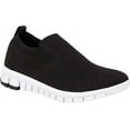 thumbnail image 2 of Deer Stags Kids' Eddy Jr. NoSox Slip-on Fashion Sneaker - Black - 6 Big Kid Medium, 2 of 7