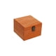 thumbnail image 5 of Caja de almacenamiento de madera, contenedor, caja de regalo sin terminar, cajas de madera decorativas, recuerdo marrón 14x14x10cm, 5 of 9