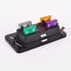 thumbnail image 4 of Bloque de caja de fusibles de cuchilla de barco de coche LED de 4 vías para aplicaciones de automovilismo Macarena Caja de fusibles del automóvil, 4 of 5