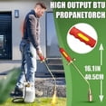 thumbnail image 5 of HIBIBUD 2026 New Propane Torch Weed Burner Kit,High Output Portable Propane Torch Gun Weed Burner 15.7In Hose with Push Button Igniter for Weeds,Garden (Nozzle Diameter: 1.2M Tube), 5 of 7